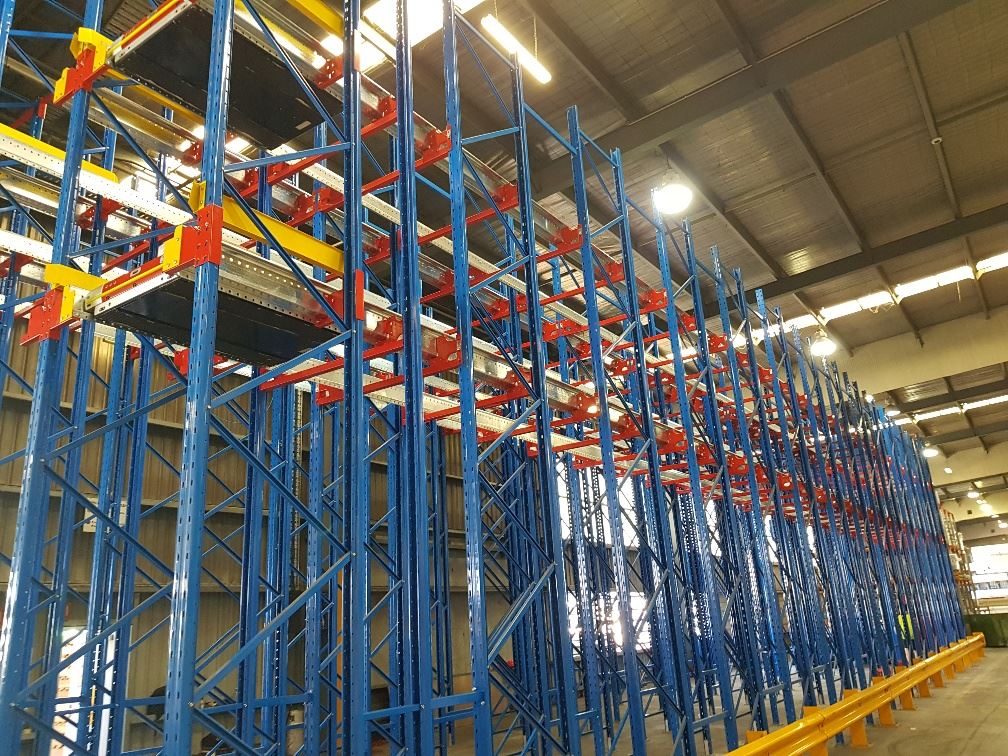 Cazul proiectului -sistem de racking de transfer în Brisbane